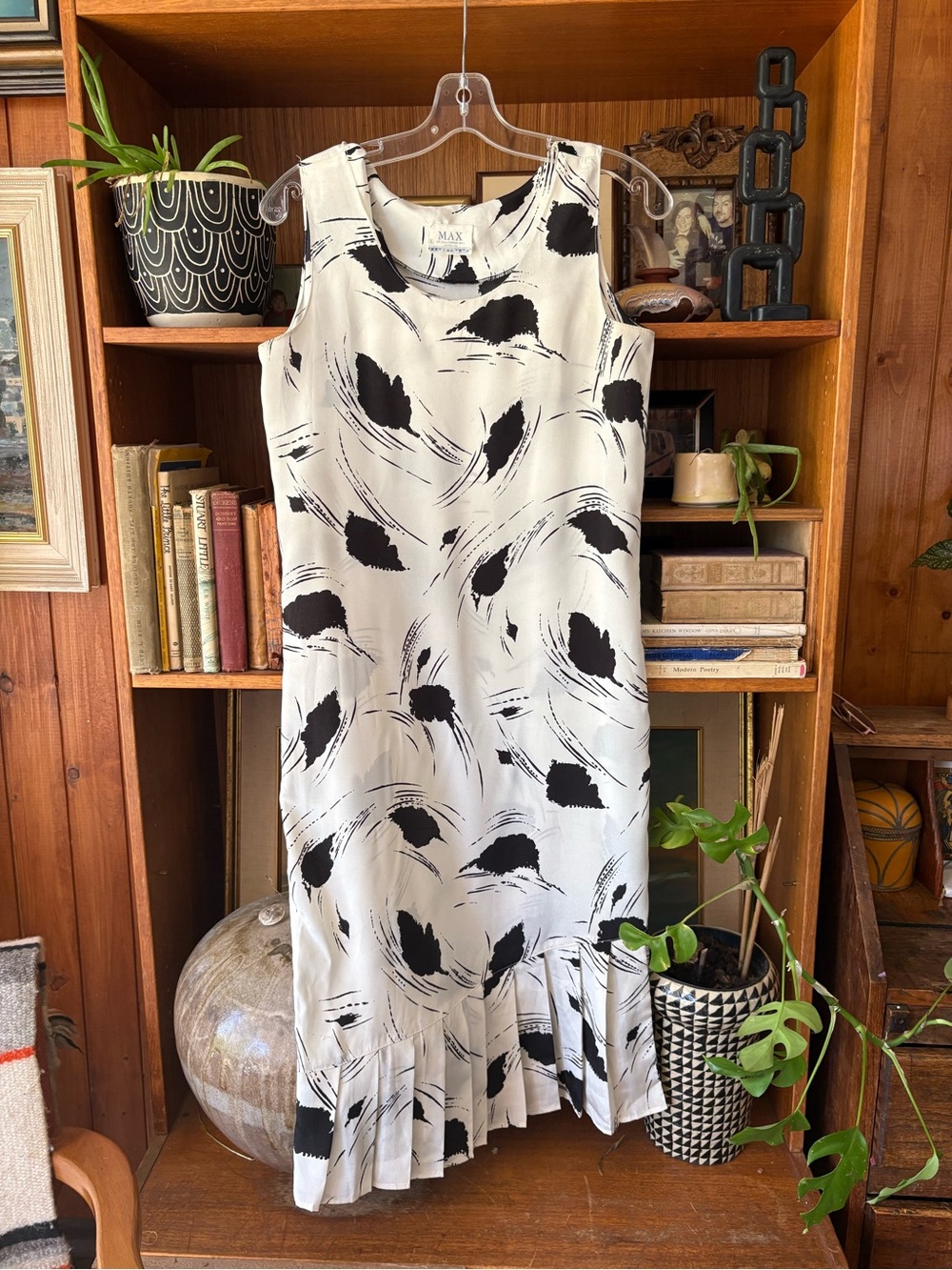 Vintage 80s Max & Co Maxi Dress S
